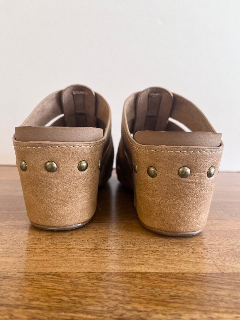 NEW! Corky's "Catch Of The Day" Cork Wedge Sandal Comfort Platform Camel/Tan 6 - Picture 9 of 13
